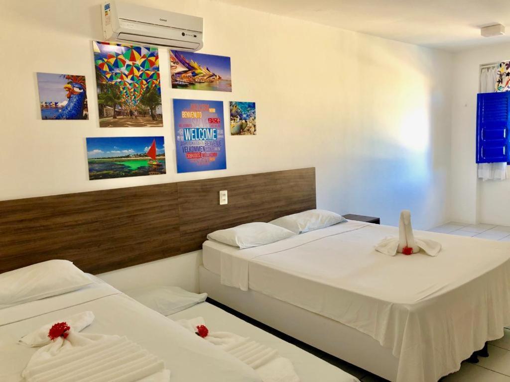 Pousada Flores Do Mar Porto de Galinhas Ngoại thất bức ảnh